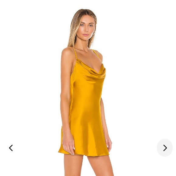 Lovers + Friends Boa Mini Satin Cowl Neck - Picture 2 of 5